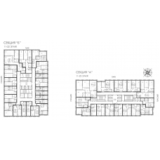 Планировка: 2-комн. квартира, 51.1 м²